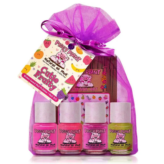 Piggy Paint 0.25 oz. Cutie Fruity Gift Set