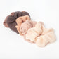 Crepe Scrunchies 5pc - Terracotta