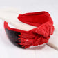 Sanders Sequin Headband RED BLACK