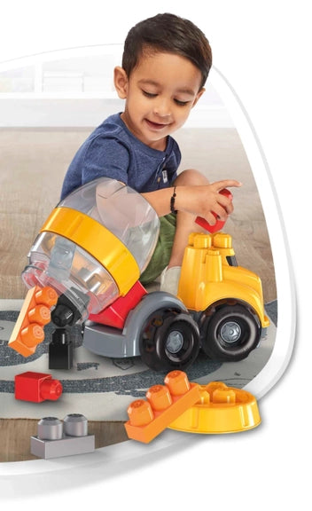 Mega Bloks Cat Cement Mixer