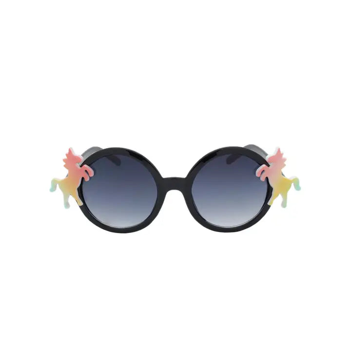 Kids Sunglasses Combo Case with Glasses Unicorn Fashion Cute