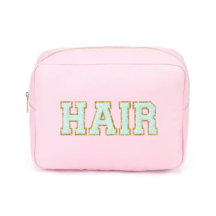 Viv & Lou Hair Pink Lauren Cosmetic Bag