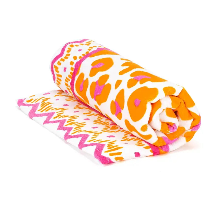 Viv & Lou Smitten Kitten Beach Towel