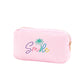 Viv & Lou Palm Tree Smile Pink Logan Accessory Bag