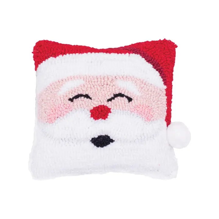 Christmas Happy Santa Throw Pillow