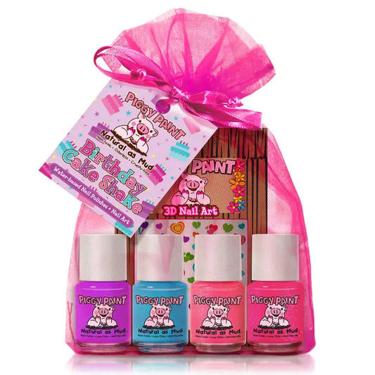 Piggy Paint 0.25 Birthday Cake Shake Gift Set