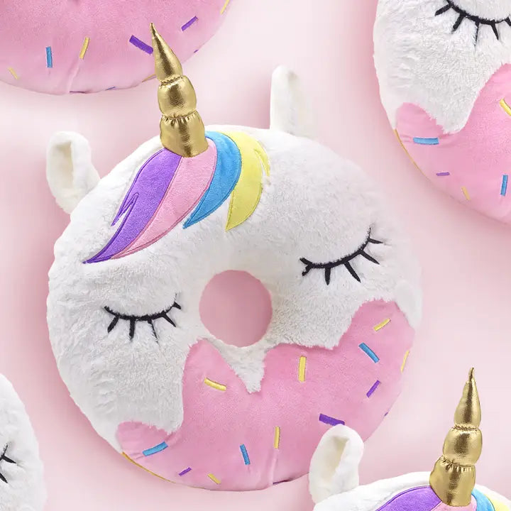 Vanilla Scented Unicorn Donut Pillows