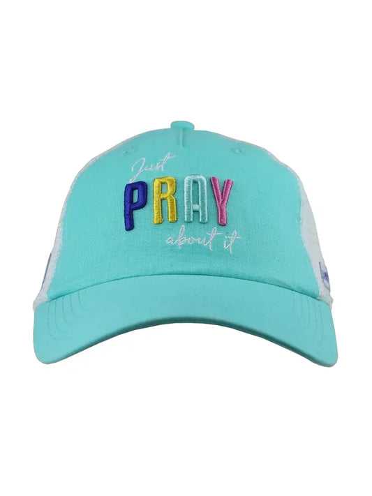 Grace & Truth Womens Cap Just Pray About It