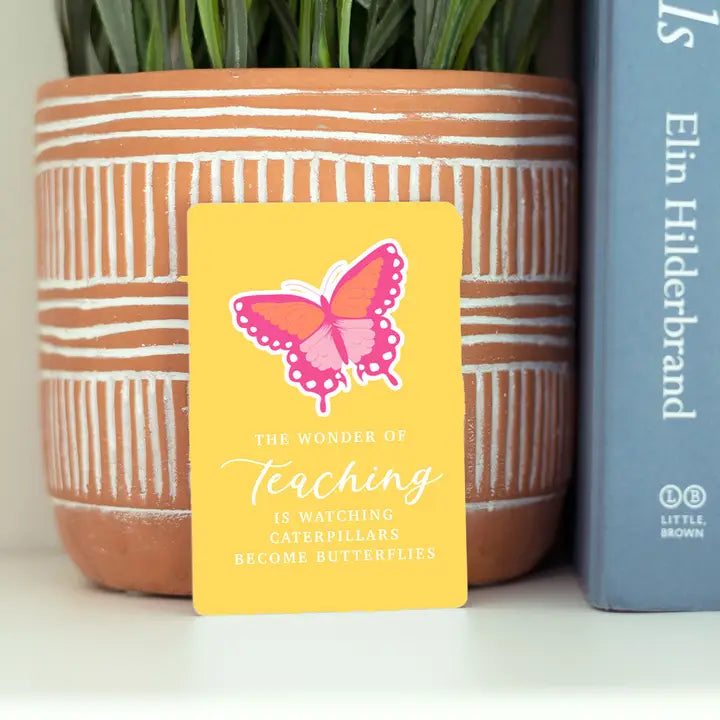 Viv & Lou Wonders of Teaching Keepsake Card