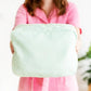 Viv & Lou Mint Lauren Cosmetic Bag