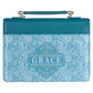 Bible Cover Fashion Teal/Paisley Printed God's Grace