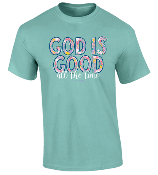 Southernology God Is Good All The Time Statement Tee
