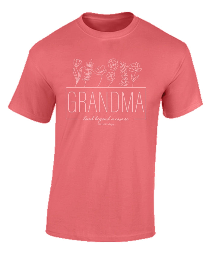 Southernology Botanical Grandma T- Shirt