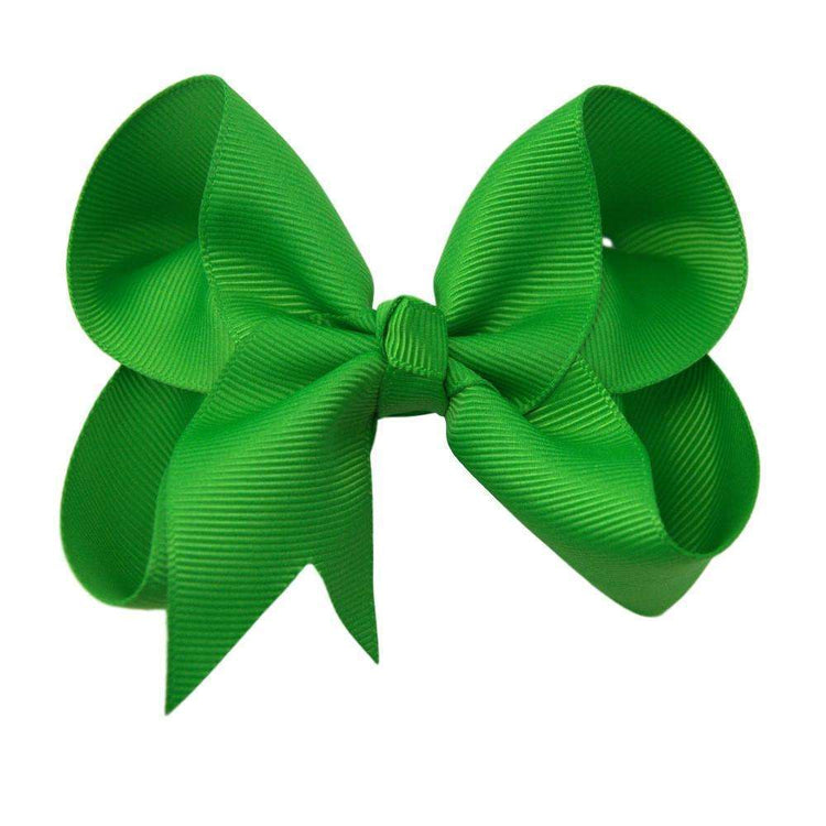 4" Green Bow