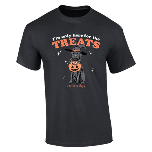 Southernology YOUTH Here for the Treats Graphite Statement Tee