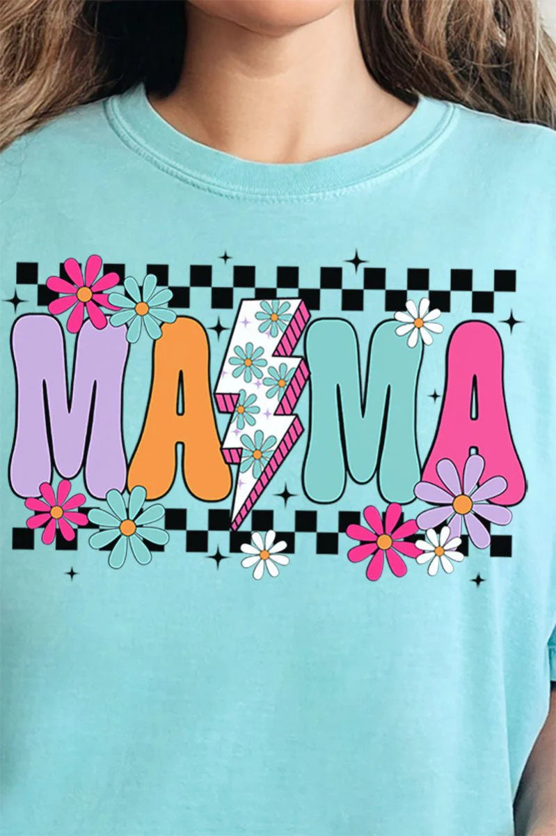 Golden Glow Mama Comfort Colors Adult Ring-Spun Cotton Tee