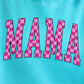 Pink Checkered Mama Unisex NuBlend Crew Sweatshirt