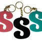 S - Back To The Basics Single Initial Acrylic Keychain