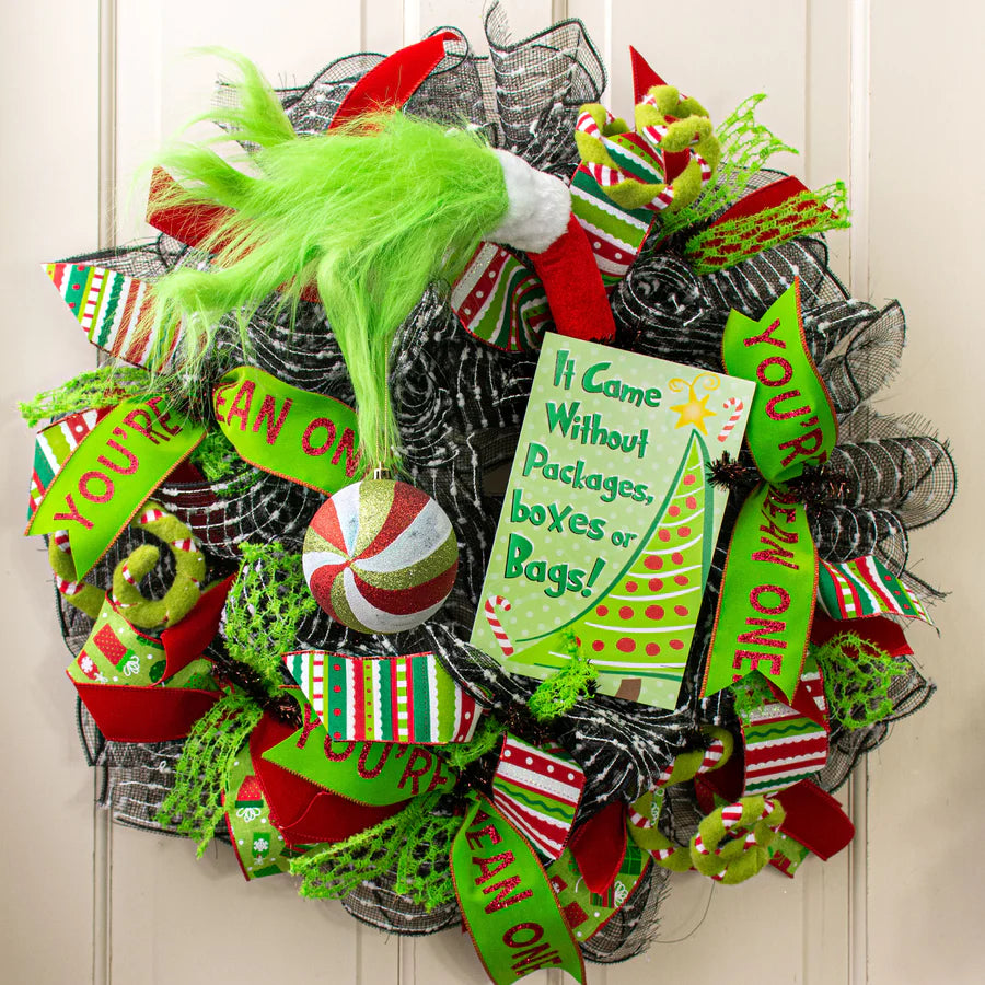 28" Grinch Hand Spray Furry