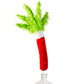 28" Furry Grinch Hand Spray: Lime Green