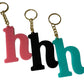 H - Back To The Basics Single Initial Acrylic Keychain