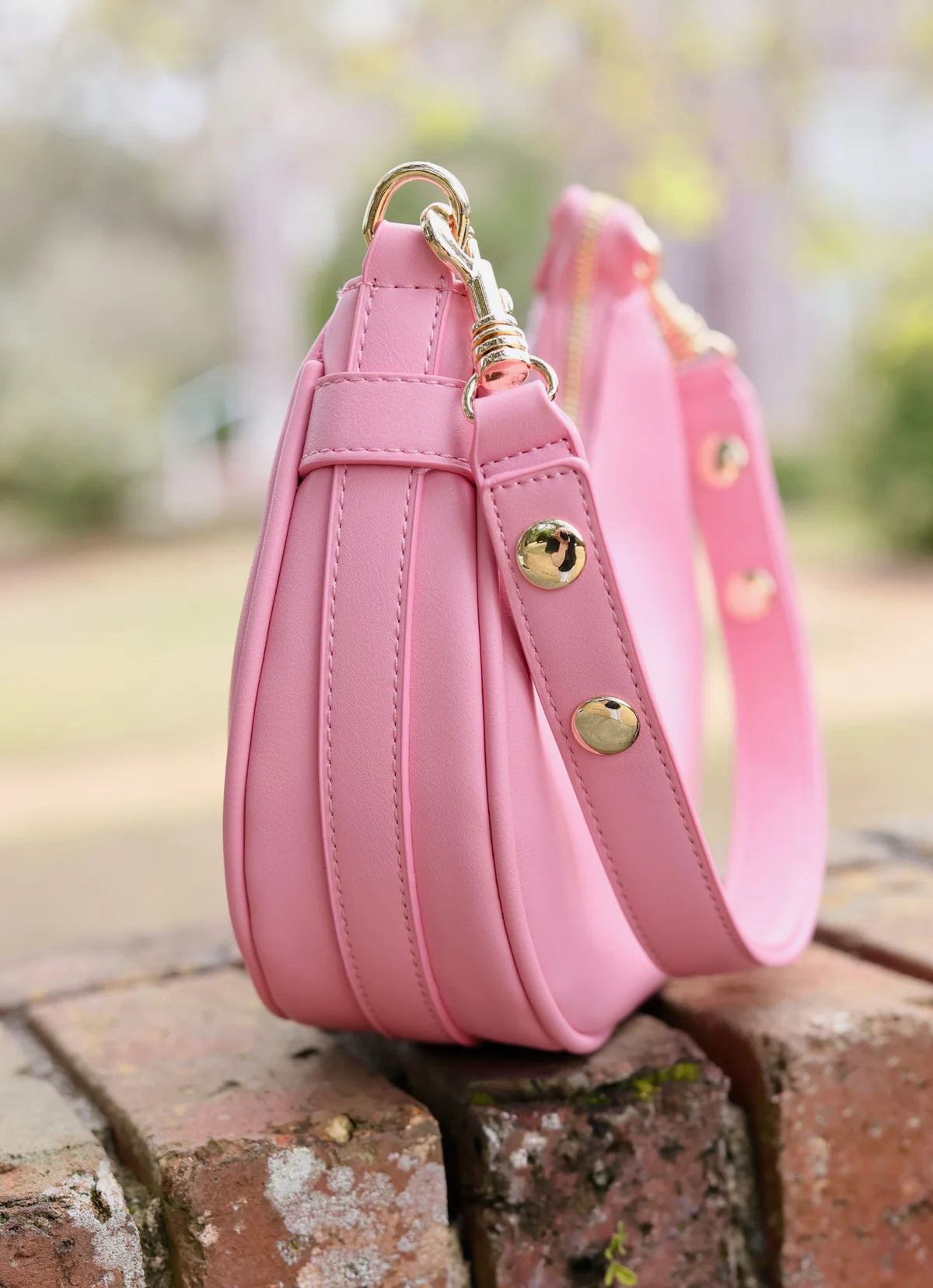 Caroline Hill Pink Kiara Handbag