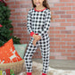 Kids Gingham Me To Sleep Pajamas Set