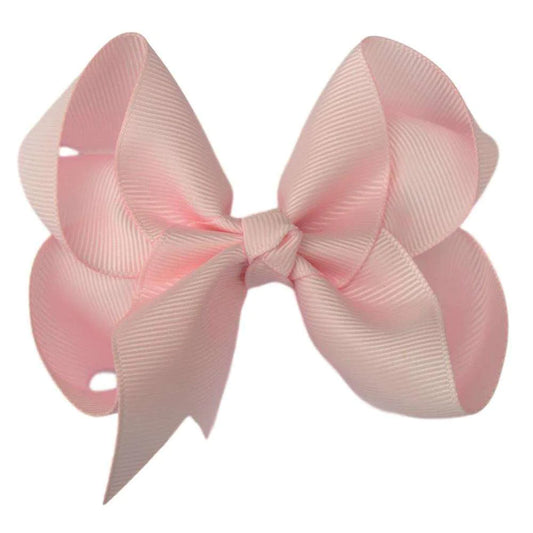 4" Light Pink Bow