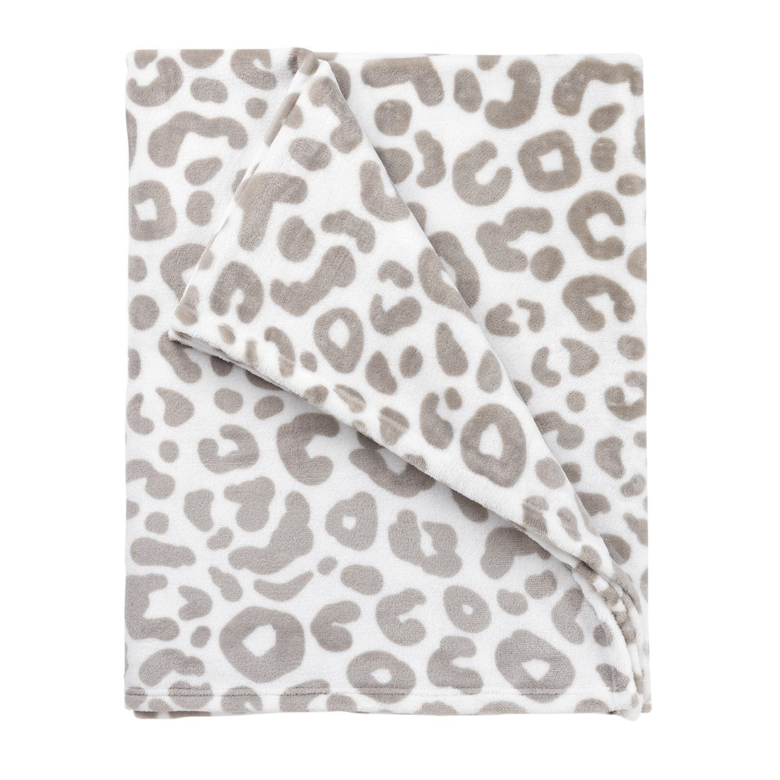 Viv & Lou Natural Leopard Blanket