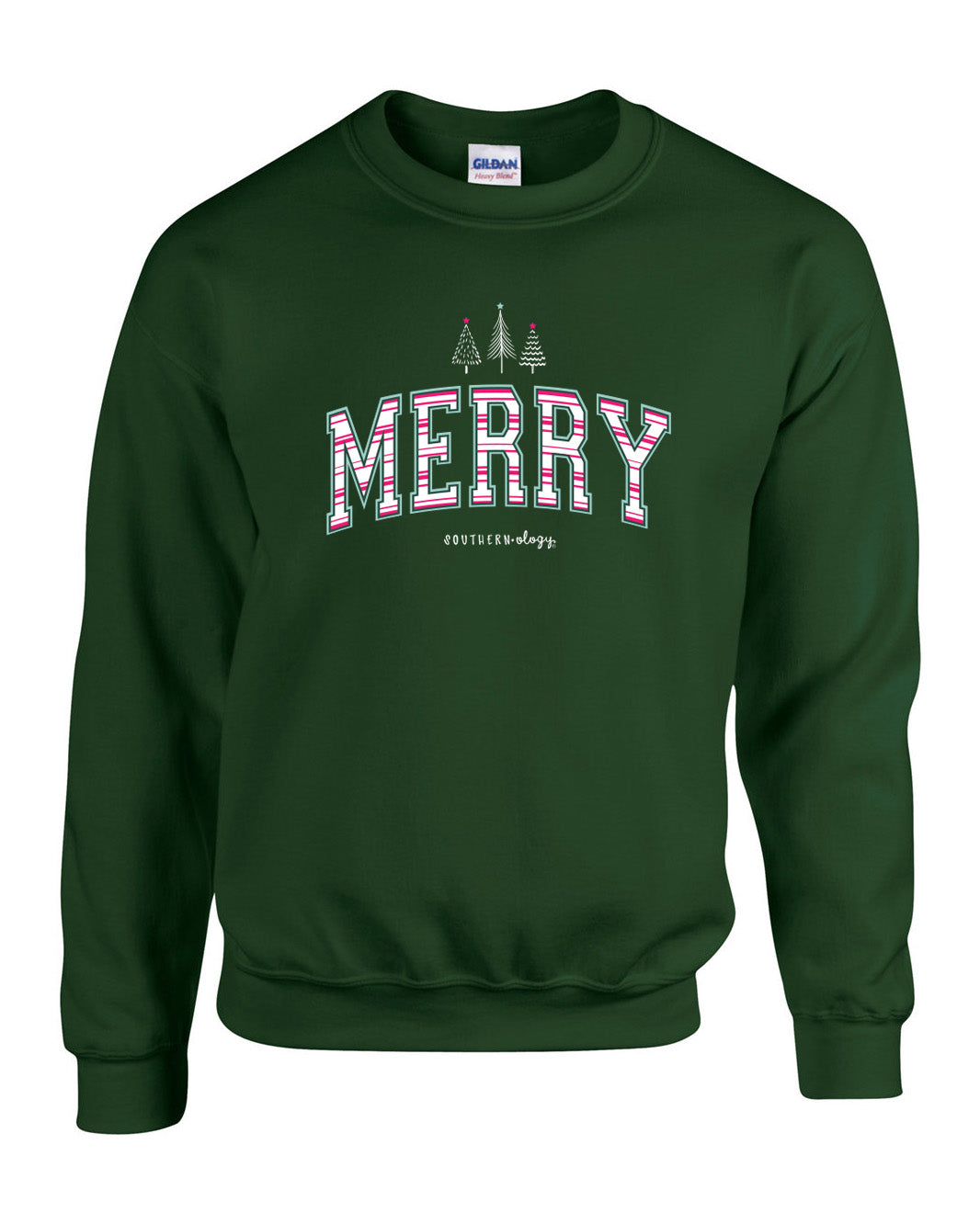 Southernology Merry Trees Crewneck Sweatshirt