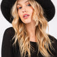 Black Fairbanks Fuzzy Fedora