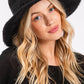 Black Fairbanks Fuzzy Fedora