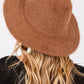 Brown Fairbanks Fuzzy Fedora