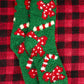 Christmas Cheer Candy Cane Fuzzy Socks