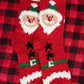 Santa Claus Is Coming To Town Fuzzy Socks