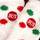 Comfort and Joy Polka Dot Socks