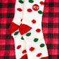 Comfort and Joy Polka Dot Socks