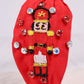 Nutcracker Embellished Red Headband