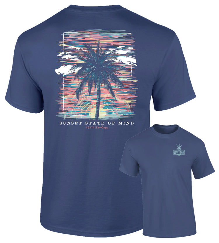 Southernology Palm Sunset T-shirt