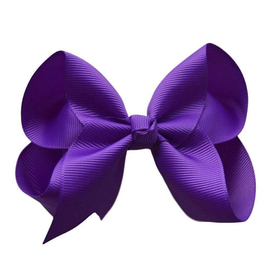 4" Purple Bow
