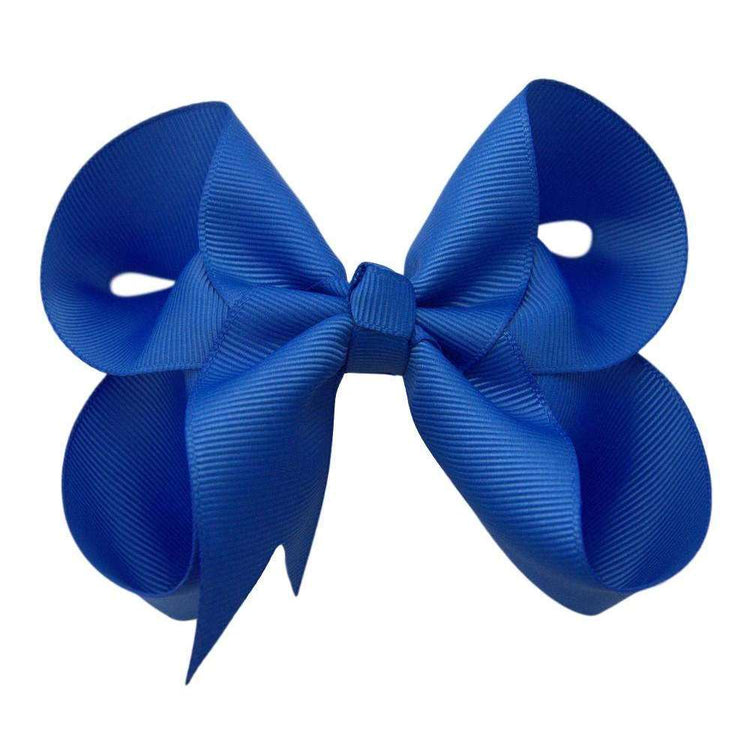 4" Royal Blue Bow