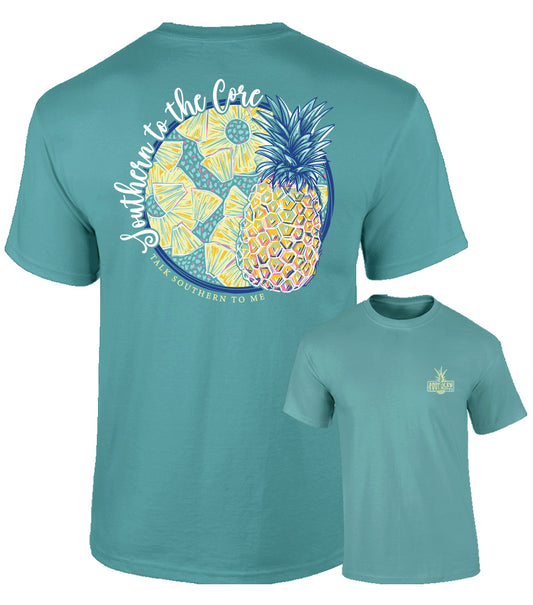 Southernology Southern To The Core Pineapple T-Shirt