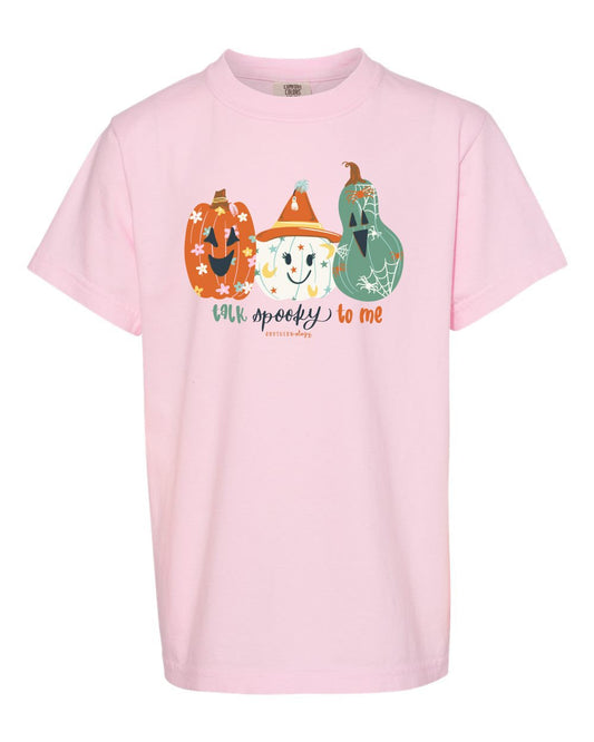 Southernology YOUTH Talk Spooky to Me Blossom Statement Tee