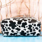 Cassie Cow Jetsetter Expandable Makeup Bag