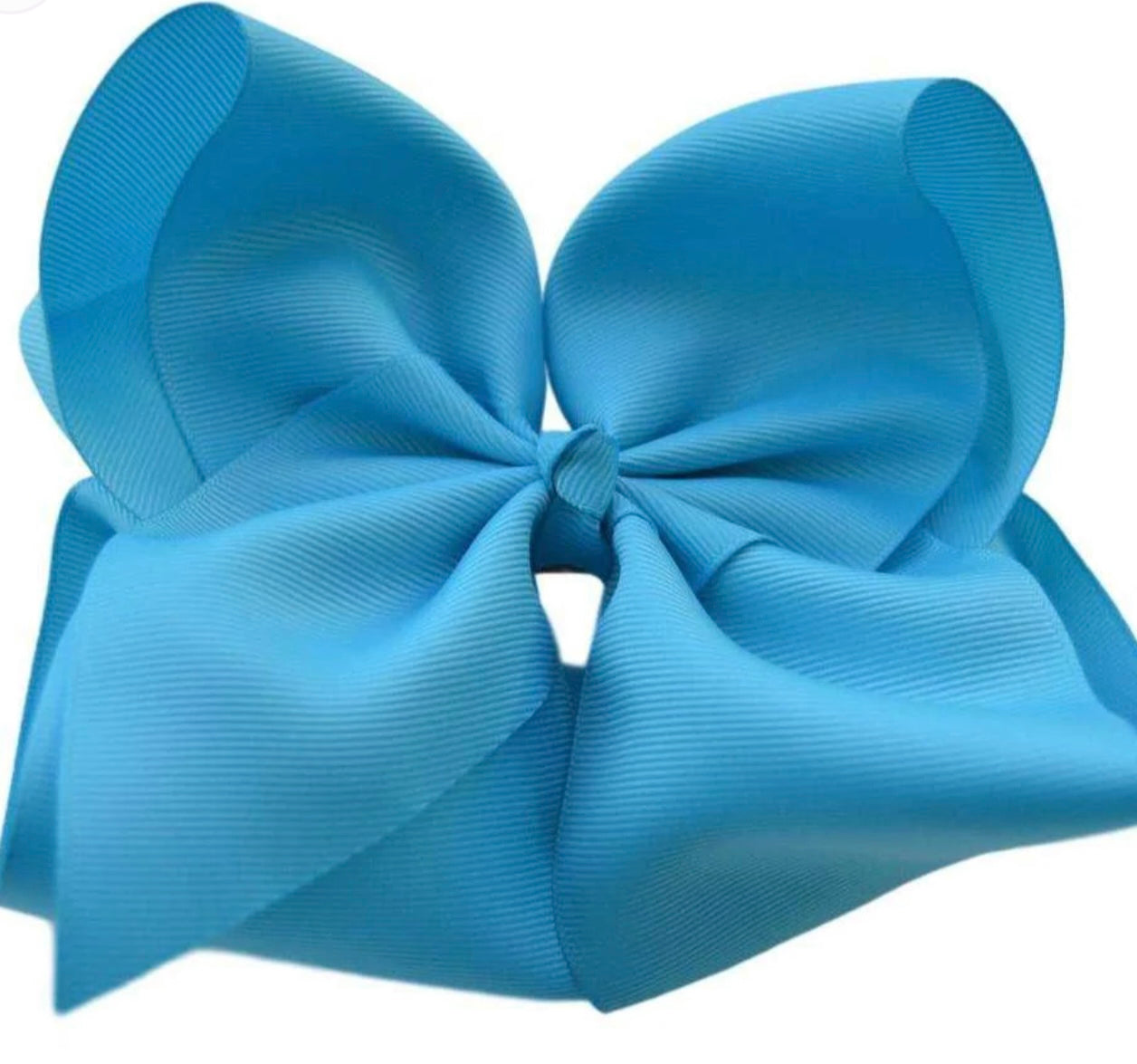 6” Turquoise Bow