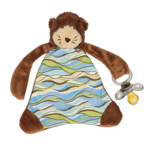 Ollie The Otter Pacifier Blankie