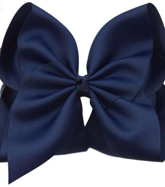 6” Navy Bow