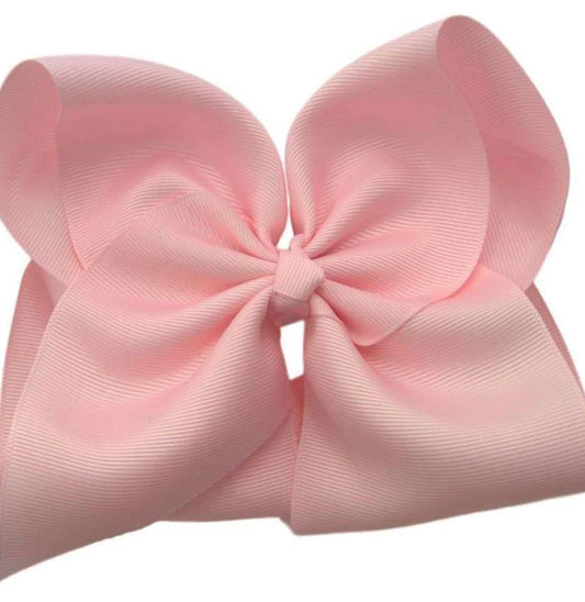 6” Light Pink Bow