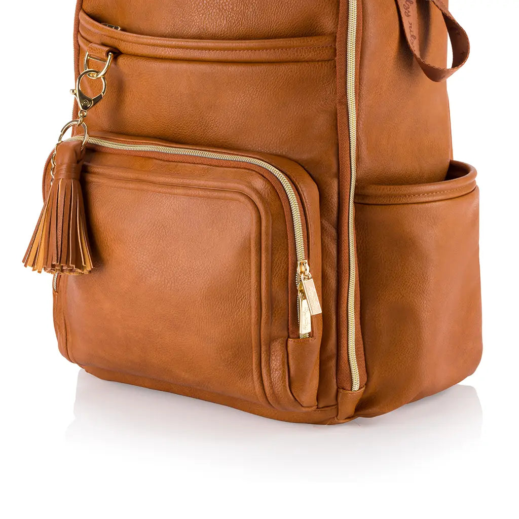 Cognac diaper backpack best sale