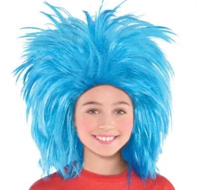 Dr. Seuss Thing 1 And Thing 2 Wig